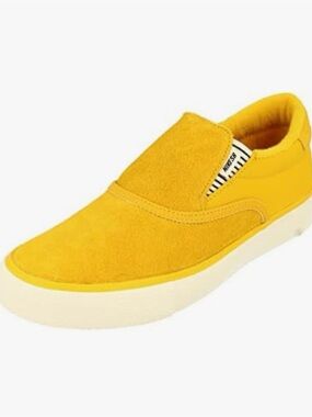 NIKE SB Zoom Verona Premium Slip On PRM Skateboarding Shoes | Dark Sulfur Yellow